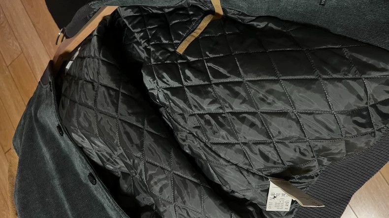 Neighborhood Neighborhood Corduroy Suede Sleeve Jacket - dmc Size US L / EU 52-54 / 3 - 7 Thumbnail
