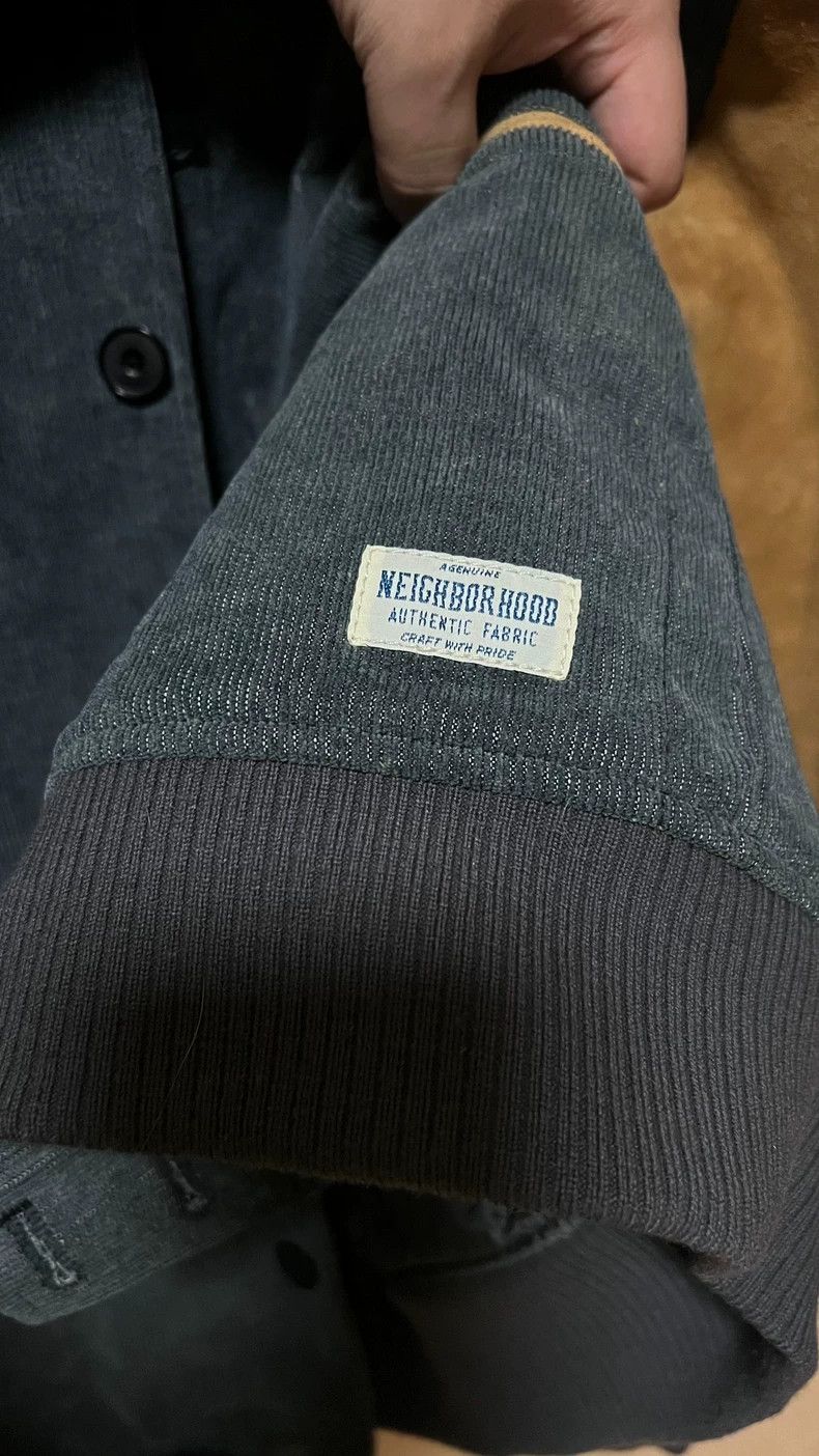 Neighborhood Neighborhood Corduroy Suede Sleeve Jacket - dmc Size US L / EU 52-54 / 3 - 5 Thumbnail