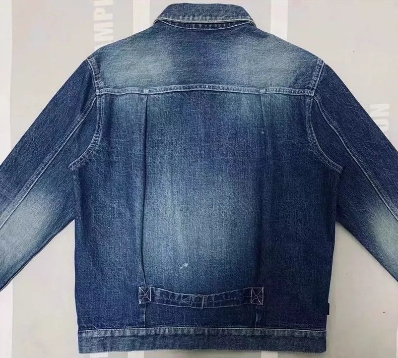 Neighborhood Neighborhood Limited Washed Denim Jacket - dmc Size US S / EU 44-46 / 1 - 2 Thumbnail