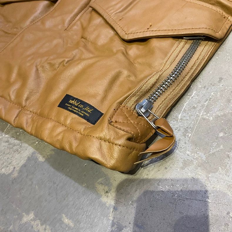 Neighborhood NBHD Leather M-65 Military Jacket - dmc Size US S / EU 44-46 / 1 - 5 Thumbnail