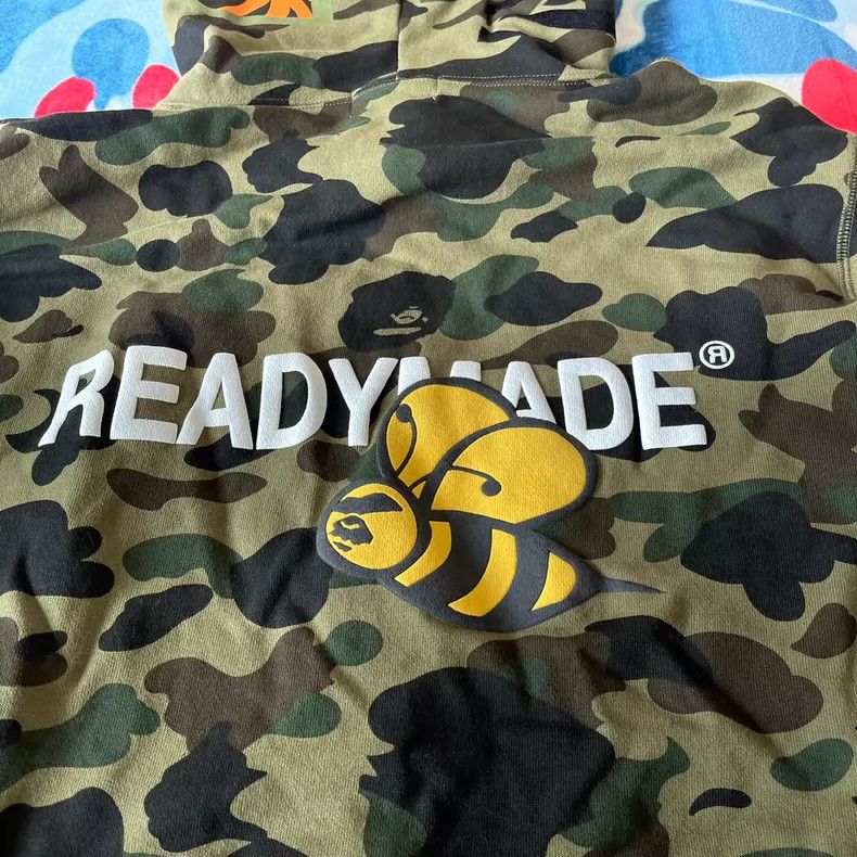 Bape BAPE x Readymade Camo Shark Hoodie - dmc Size US XXL / EU 58 / 5 - 2 Thumbnail