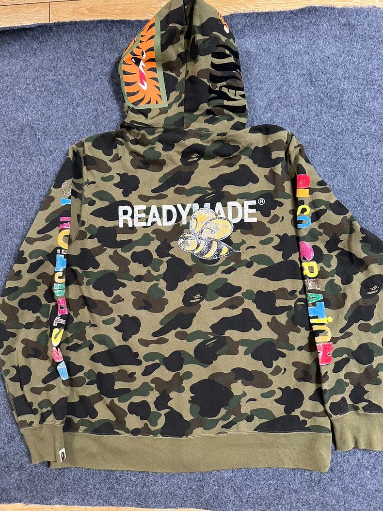 Bape BAPE Camo Shark Double Hoodie XXL - dmc Size US XXL / EU 58 / 5 - 5 Thumbnail
