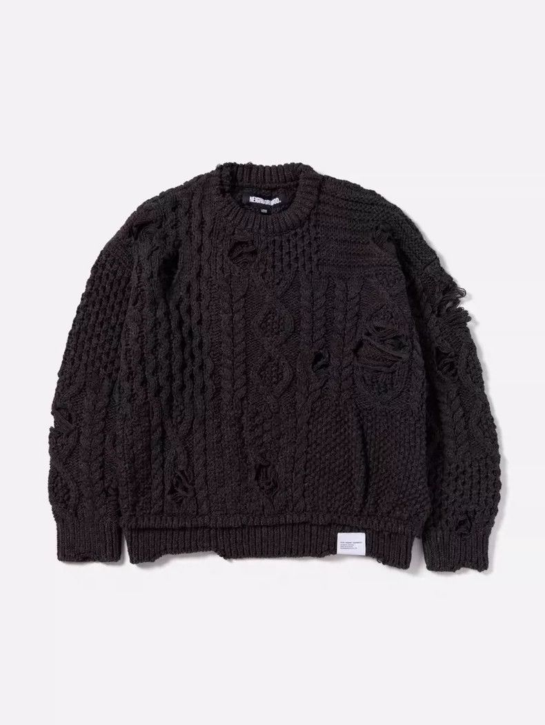 Neighborhood NEIGHBORHOOD PATCHWORK SAVAGE SWEATER - dmc Size US L / EU 52-54 / 3 - 7 Thumbnail