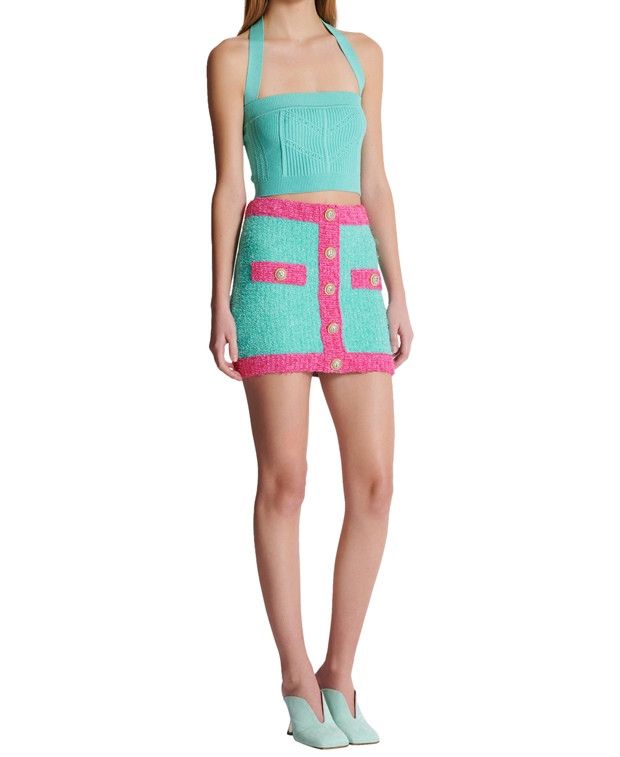 Balmain Miniskirt Size 34" / US 12 / IT 48 - 5 Thumbnail
