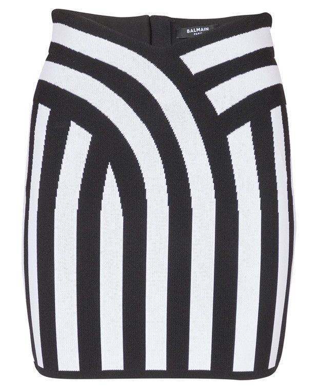 Balmain Miniskirt Size 38" / US 16 / IT 52 - 4 Thumbnail