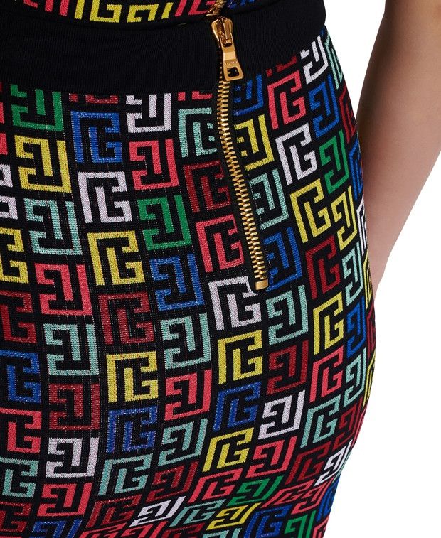 Balmain Miniskirt Size 34" / US 12 / IT 48 - 2 Thumbnail