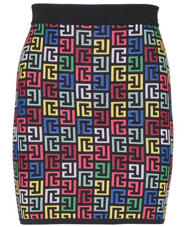 Balmain Miniskirt Size 36" / US 14 / IT 50 - 4 Thumbnail