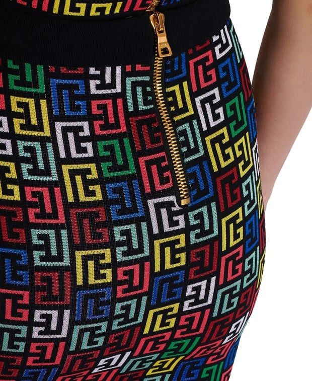Balmain Miniskirt Size 38" / US 16 / IT 52 - 2 Thumbnail