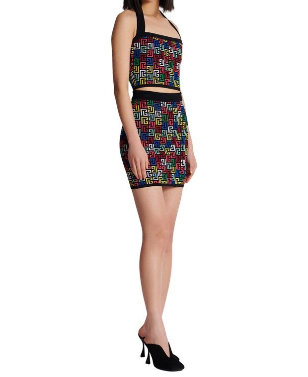 Balmain Miniskirt Size 40" / US 18 - 5 Thumbnail