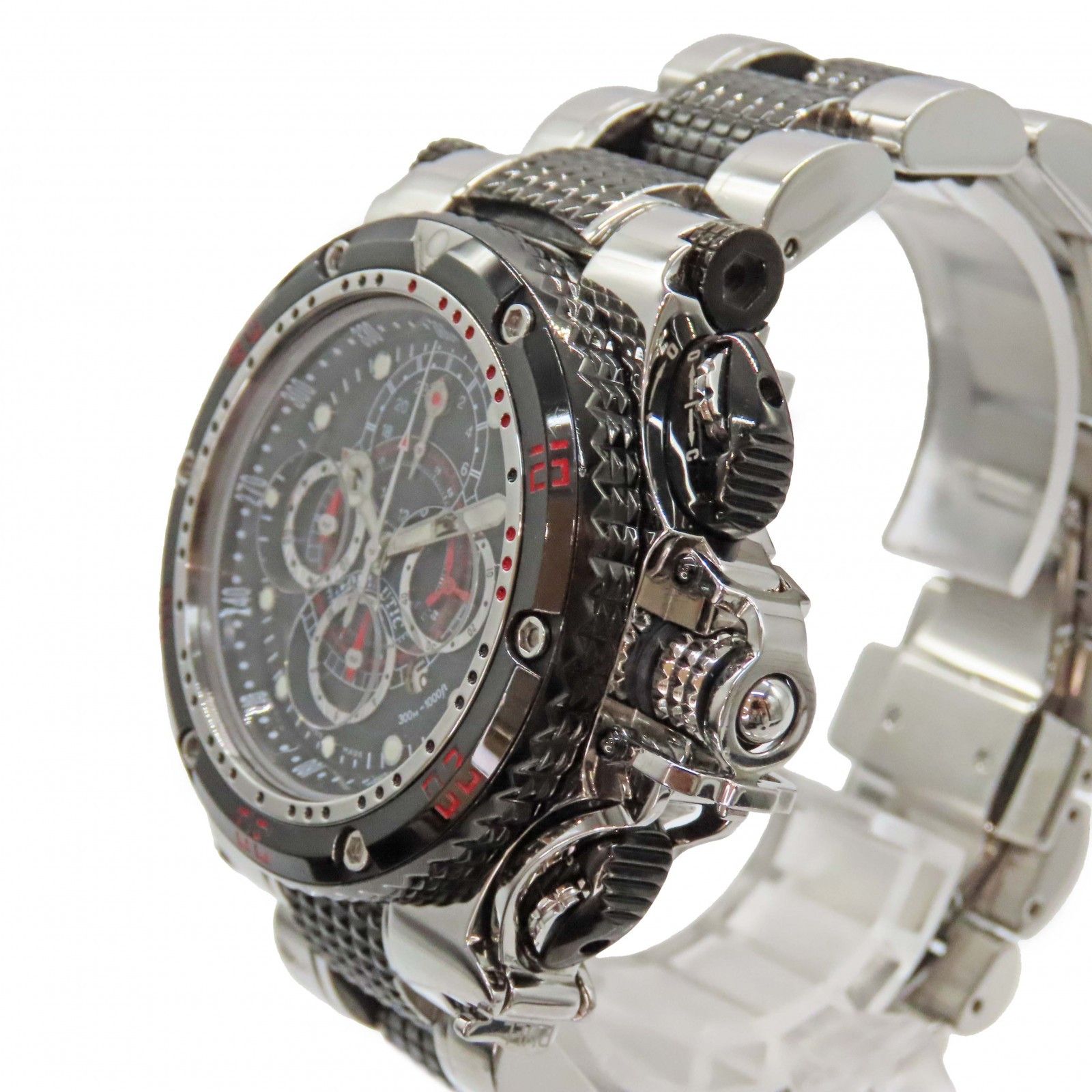 Other Other AQUANAUTIC KingSubChronoDive Stainless Steel Metal Automatic K2TZ0202NCS03 DUTY FREE for USA Size ONE SIZE - 2 Thumbnail
