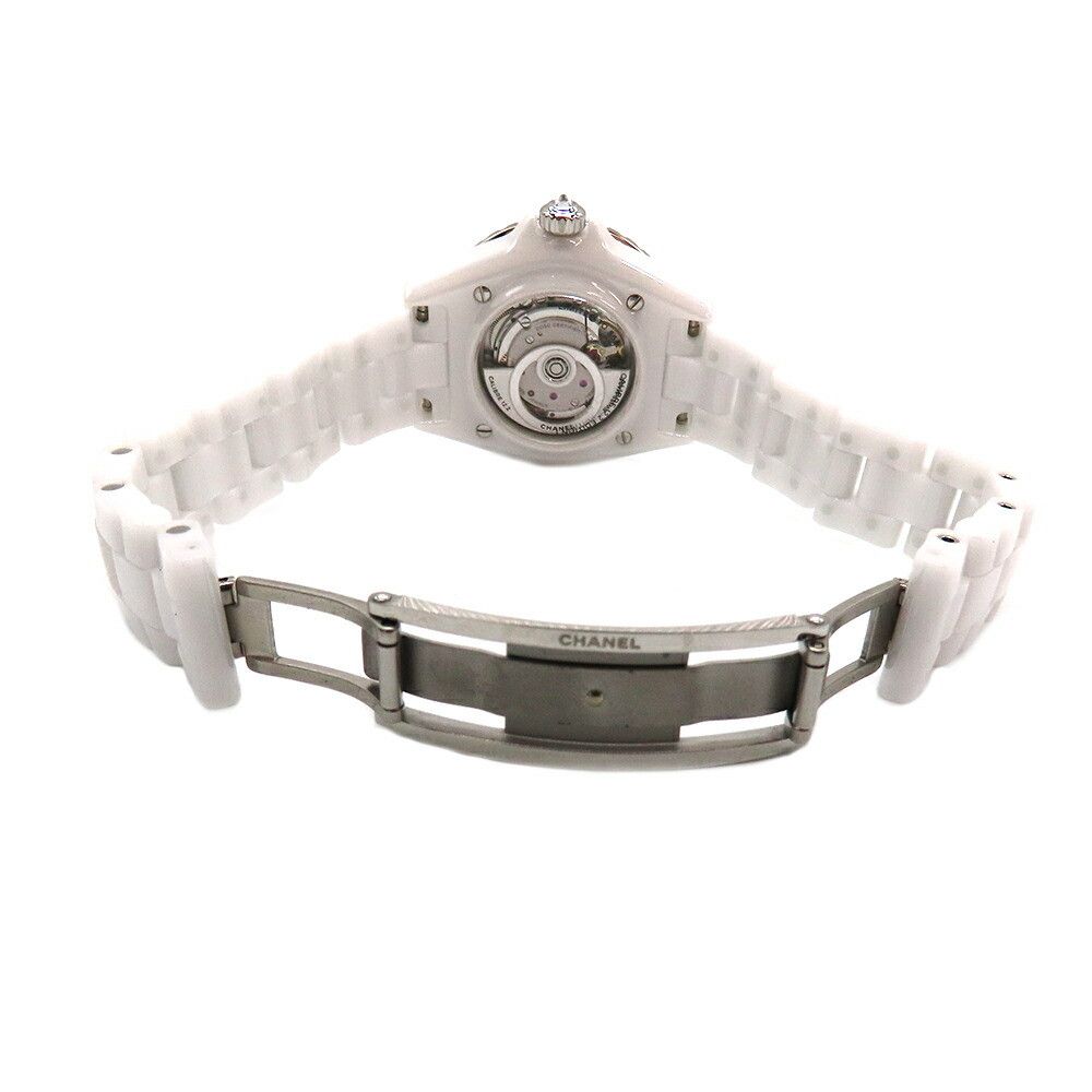 Chanel Chanel Chanel J12 Caliber 12.2 Edition 1 White Ceramic Automatic Ceramic Automatic H6785 DUTY FREE for USA Size ONE SIZE - 5 Thumbnail