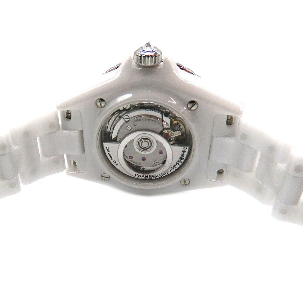 Chanel Chanel Chanel J12 Caliber 12.2 Edition 1 White Ceramic Automatic Ceramic Automatic H6785 DUTY FREE for USA Size ONE SIZE - 6 Thumbnail
