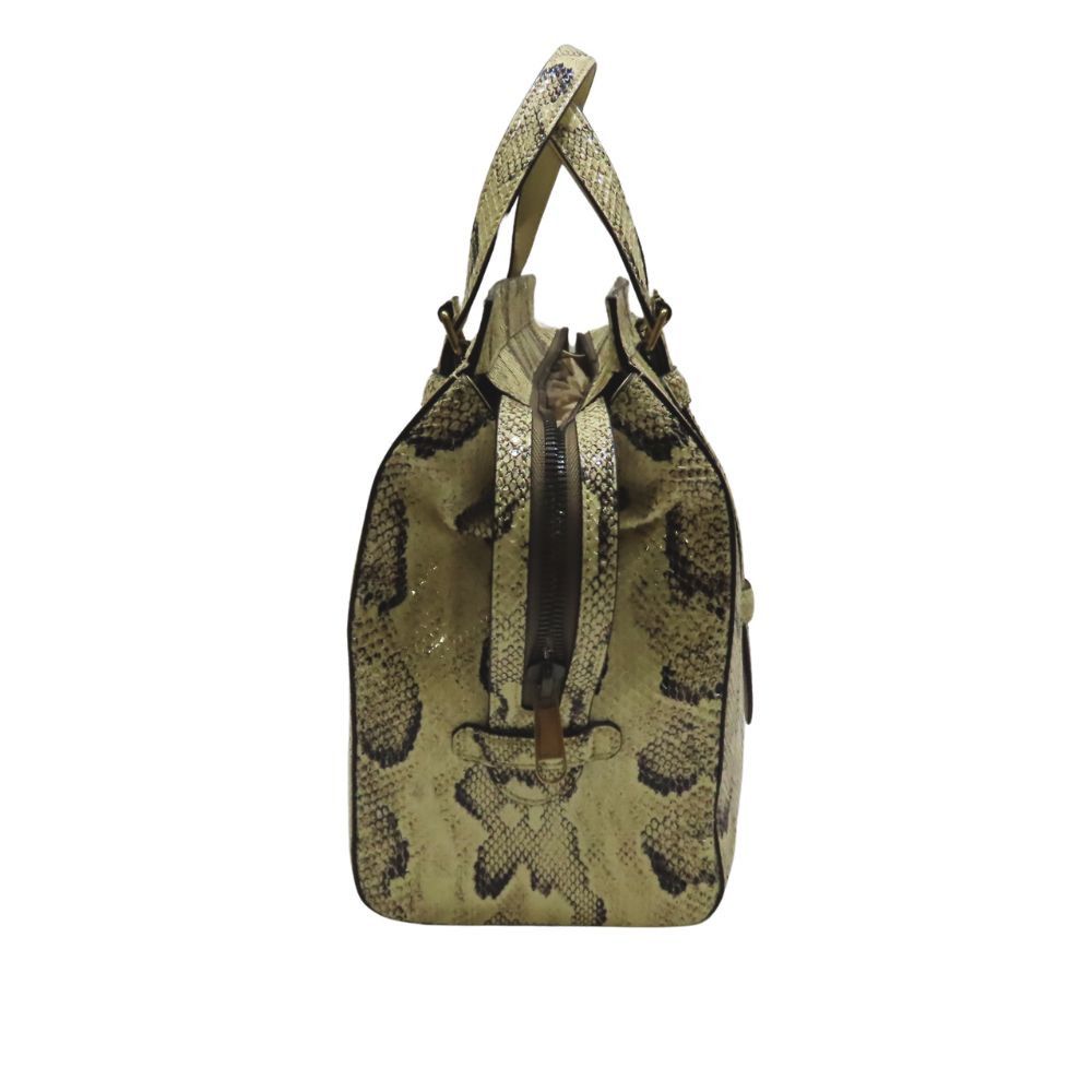 Gucci Gucci Gucci Double G Python Medium Tote Bag Natural Material Tote Bag 711057 DUTY FREE for USA Size ONE SIZE - 2 Thumbnail