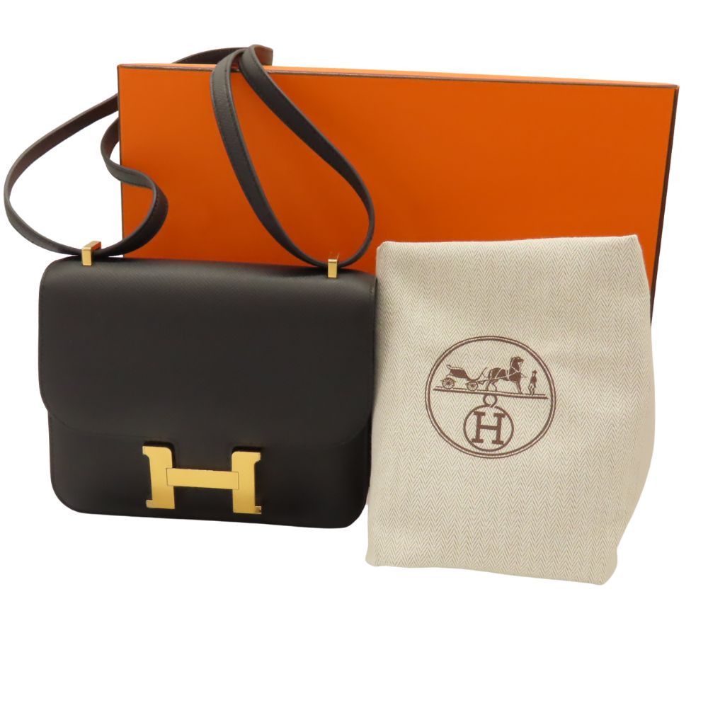 Hermes Hermes Hermes Constance Mini Epsom Shoulder Bag Leather Shoulder Bag Stamp B (2023) DUTY FREE for USA Size ONE SIZE - 13 Thumbnail