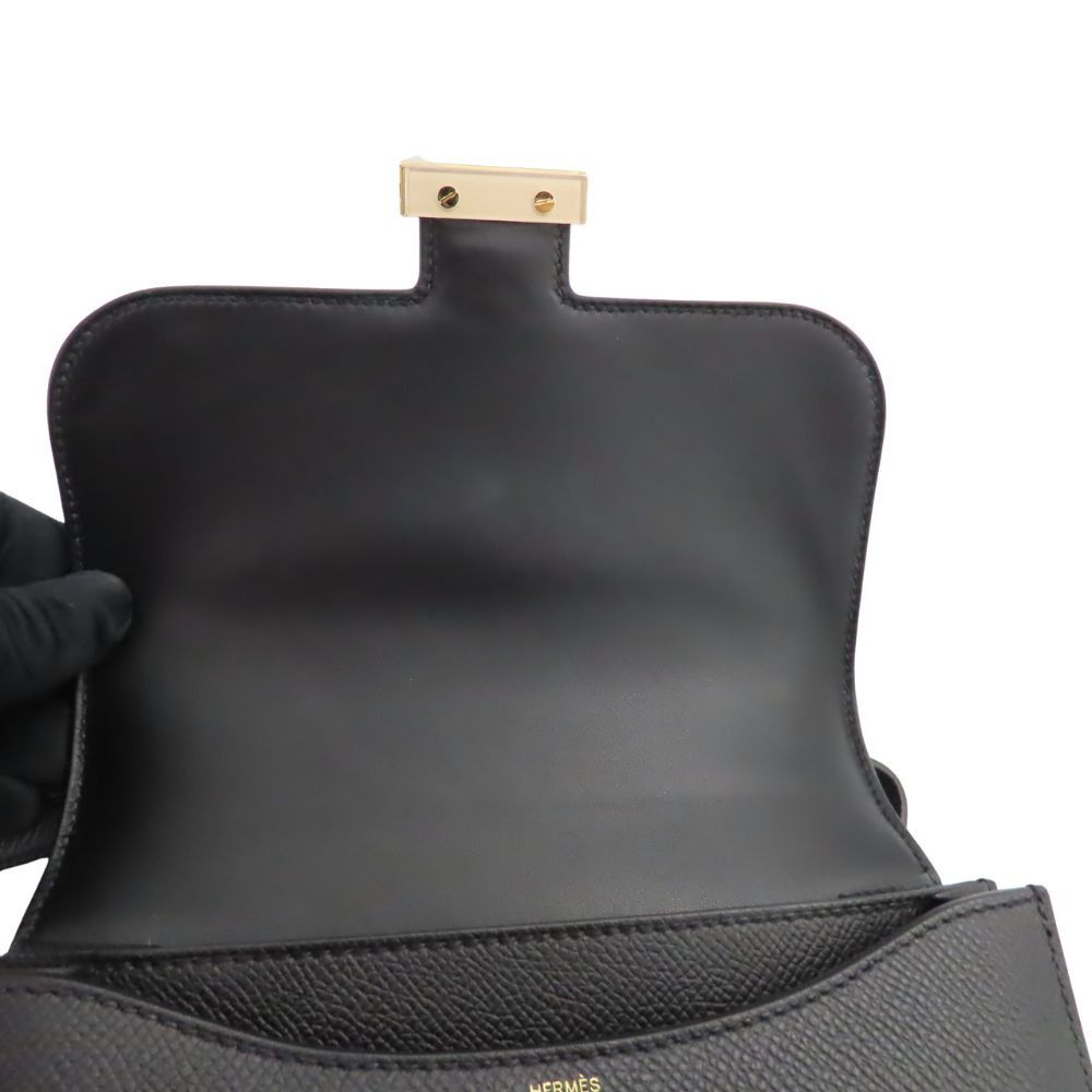 Hermes Hermes Hermes Constance Mini Epsom Shoulder Bag Leather Shoulder Bag Stamp B (2023) DUTY FREE for USA Size ONE SIZE - 9 Thumbnail