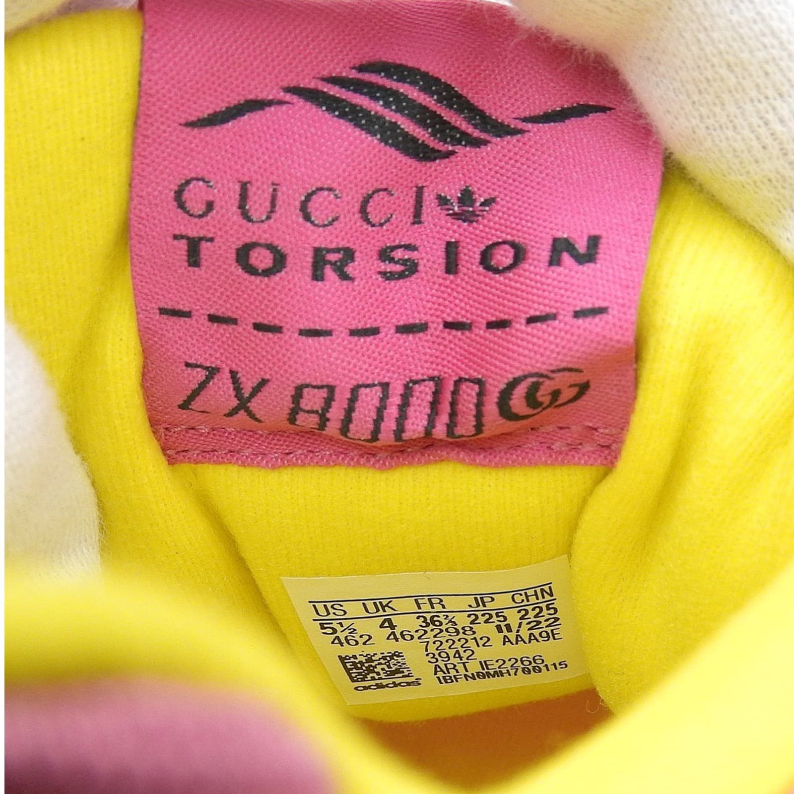 Gucci Gucci Gucci×adidas TORSION ZX8000 Suede Leather Sneakers Leather Shoes 722212 DUTY FREE for USA Size ONE SIZE - 8 Thumbnail