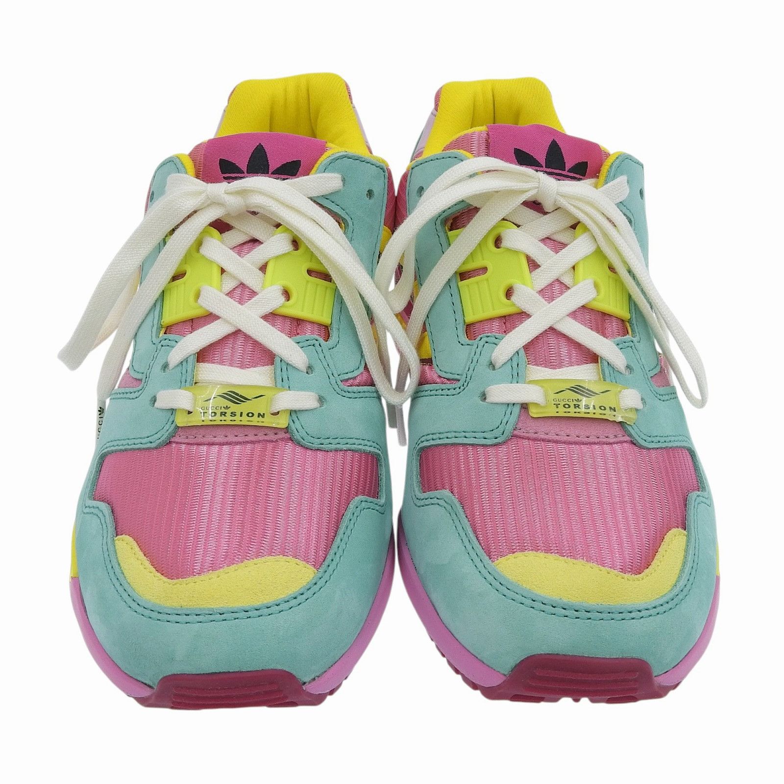 Gucci Gucci Gucci×adidas TORSION ZX8000 Suede Leather Sneakers Leather Shoes 722212 DUTY FREE for USA Size ONE SIZE - 4 Thumbnail