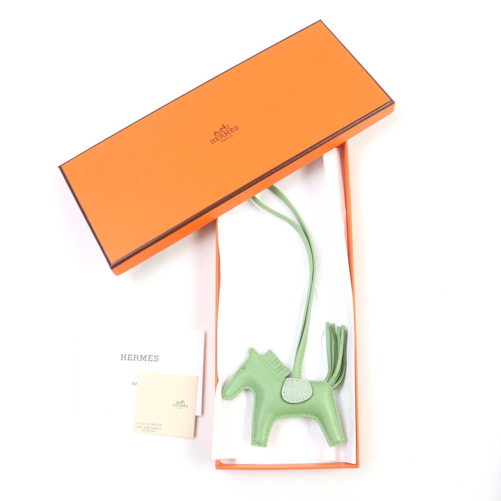 Hermes Hermes Hermes Rodeo Charm Bag Charm Leather Charm Stamp B (2023) DUTY FREE for USA Size ONE SIZE - 2 Thumbnail