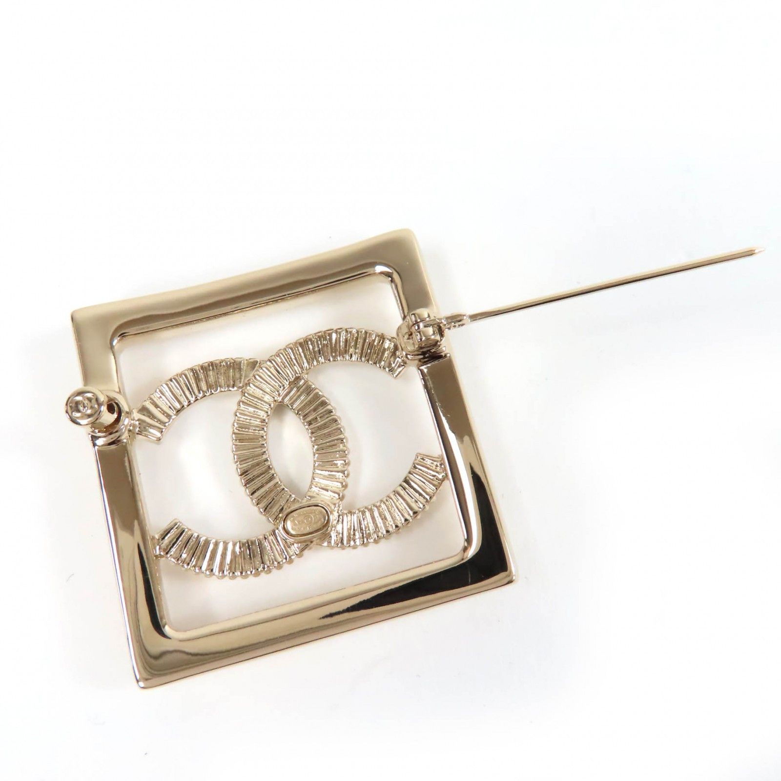 Chanel Chanel Chanel COCO Mark Brooch Metal Brooch A23P DUTY FREE for USA Size ONE SIZE - 6 Thumbnail