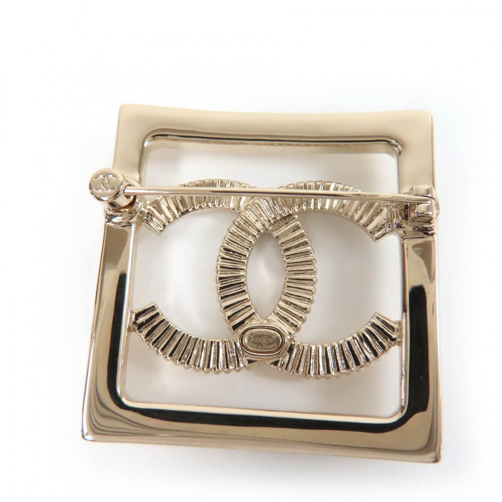 Chanel Chanel Chanel COCO Mark Brooch Metal Brooch A23P DUTY FREE for USA Size ONE SIZE - 5 Thumbnail
