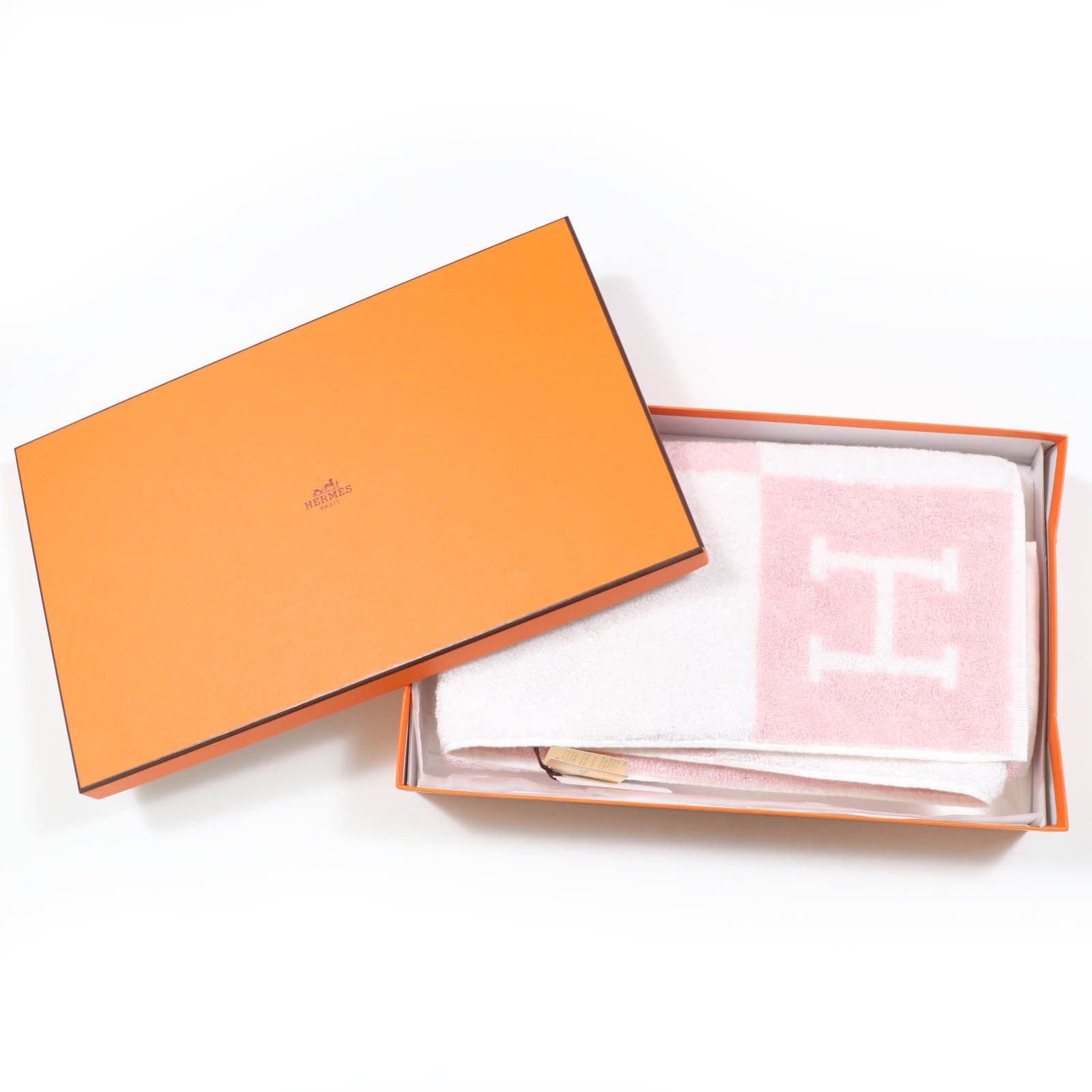 Hermes Hermes Hermes Avalon Cotton Bath Towel Cotton Other DUTY FREE for USA Size ONE SIZE - 2 Thumbnail