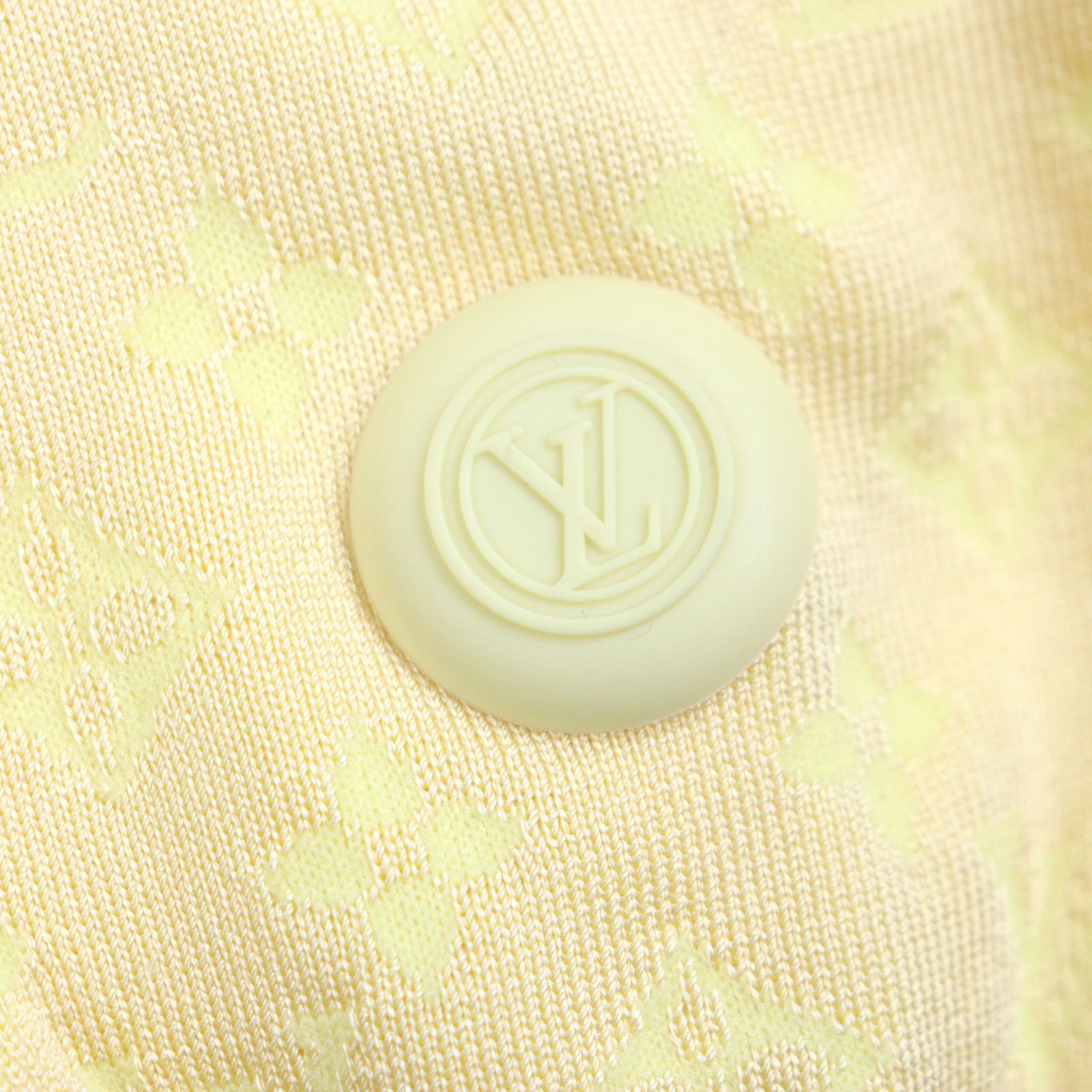 Louis Vuitton Louis Vuitton Louis Vuitton Monogram Knit Sweater Canvas Tops DUTY FREE for USA Size ONE SIZE - 4 Thumbnail