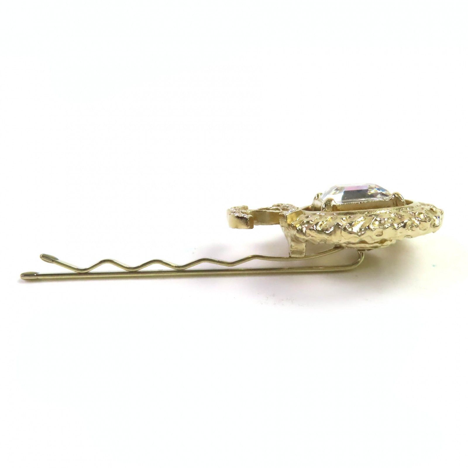 Chanel Chanel Chanel COCO Mark Rhinestone Hairpin Metal Other DUTY FREE for USA Size ONE SIZE - 3 Thumbnail
