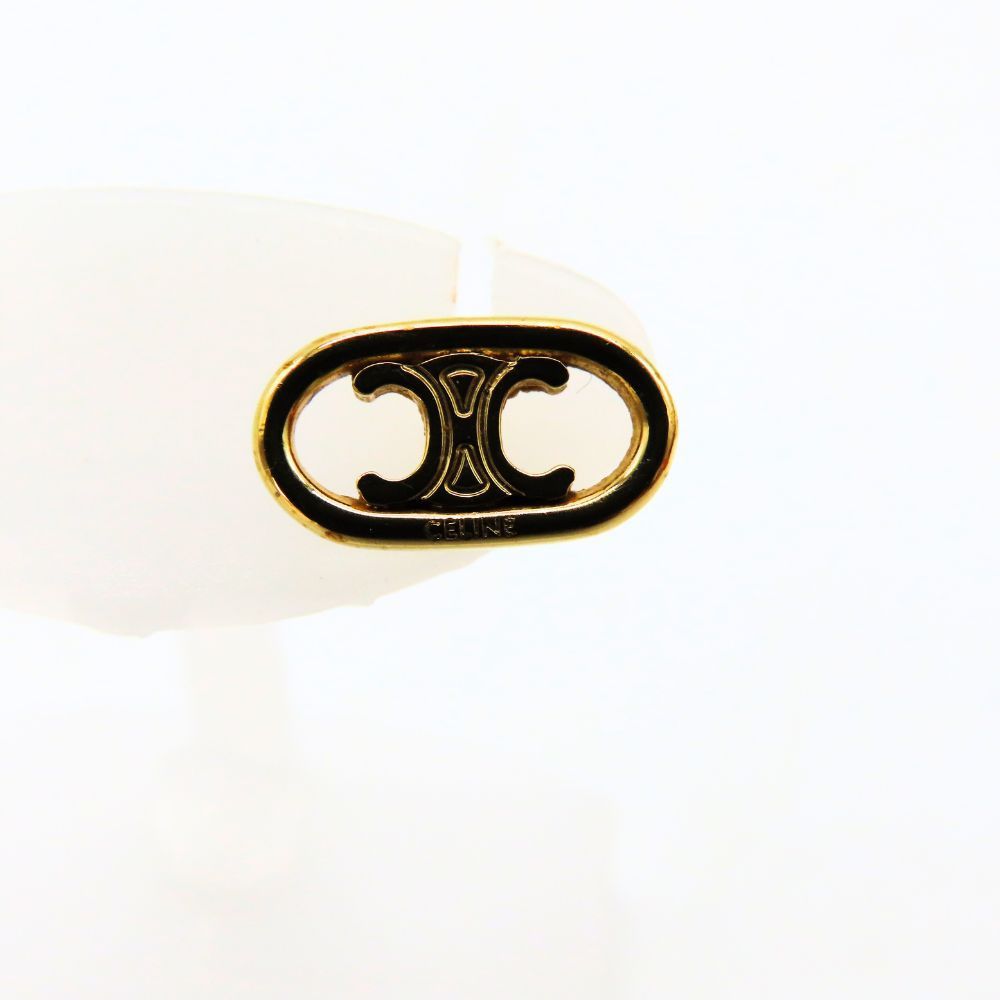 Celine Celine Celine Maillon Triomphe Earrings Metal Earrings 46S576BRA 35OR DUTY FREE for USA Size ONE SIZE - 3 Thumbnail
