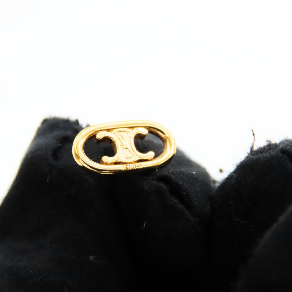 Celine Celine Celine Maillon Triomphe Earrings Metal Earrings 46S576BRA 35OR DUTY FREE for USA Size ONE SIZE - 5 Thumbnail