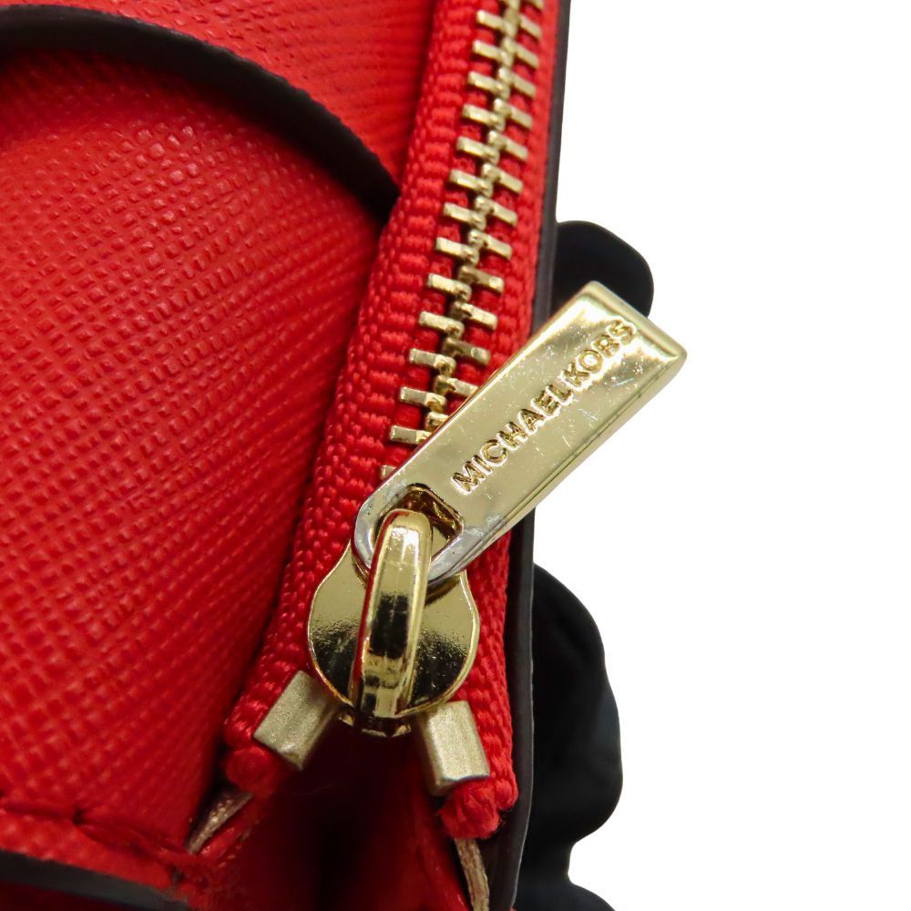 Michael Kors Michael Kors Michael Kors GREENWICH Leather Key Case Coin Case Leather Key case 32F1GGRN0L1 DUTY FREE for USA Size ONE SIZE - 7 Thumbnail