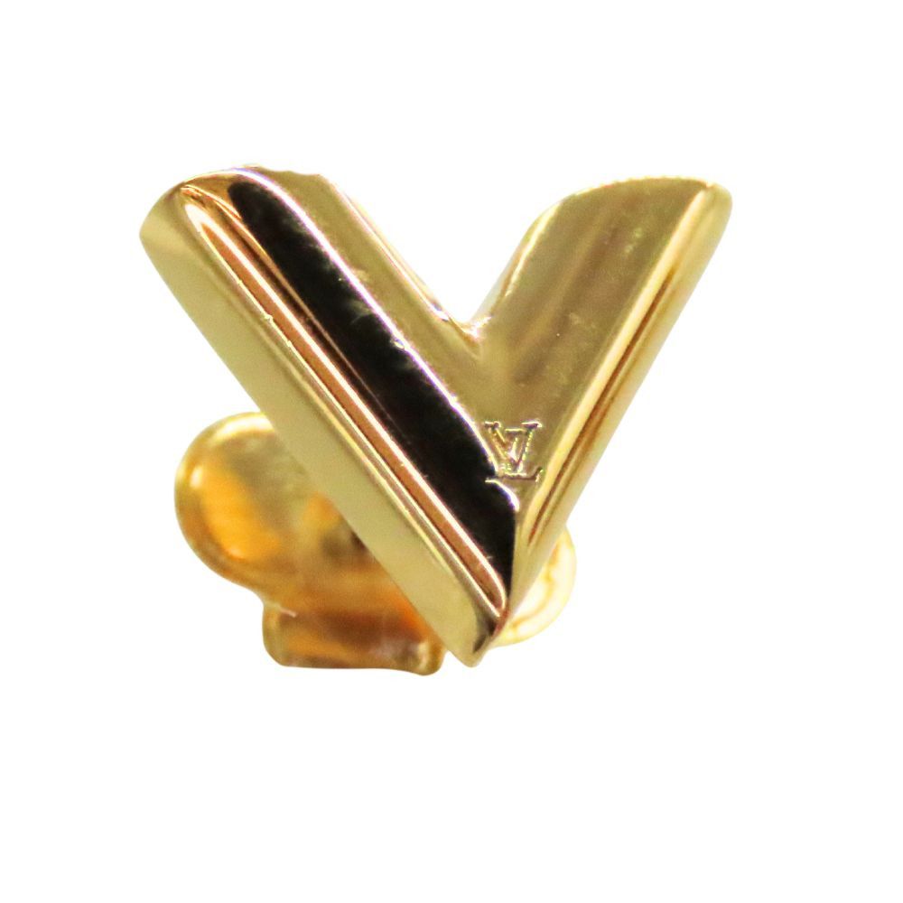 Louis Vuitton Louis Vuitton Louis Vuitton Essential V Earrings Metal Earrings M68153 DUTY FREE for USA Size ONE SIZE - 5 Thumbnail