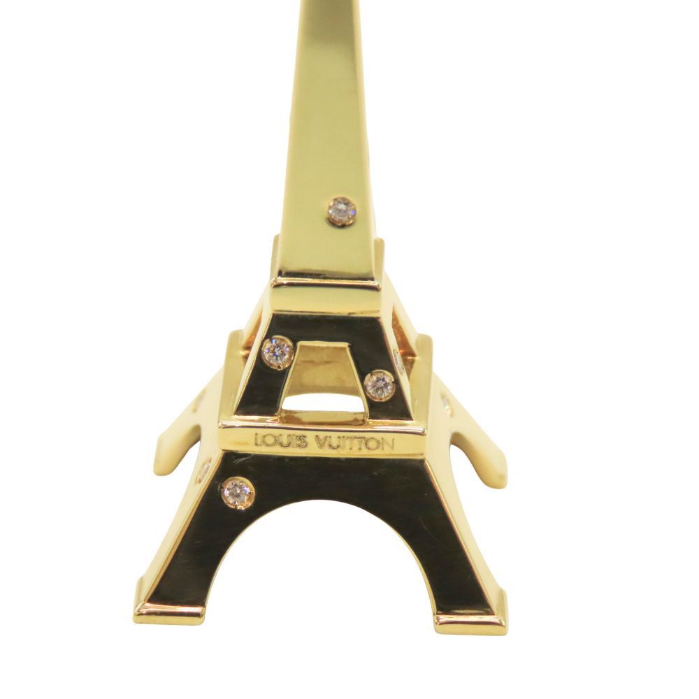 Louis Vuitton Louis Vuitton Louis Vuitton Au750 Diamond Pendant Crocodile skin Pendant DUTY FREE for USA Size ONE SIZE - 5 Thumbnail