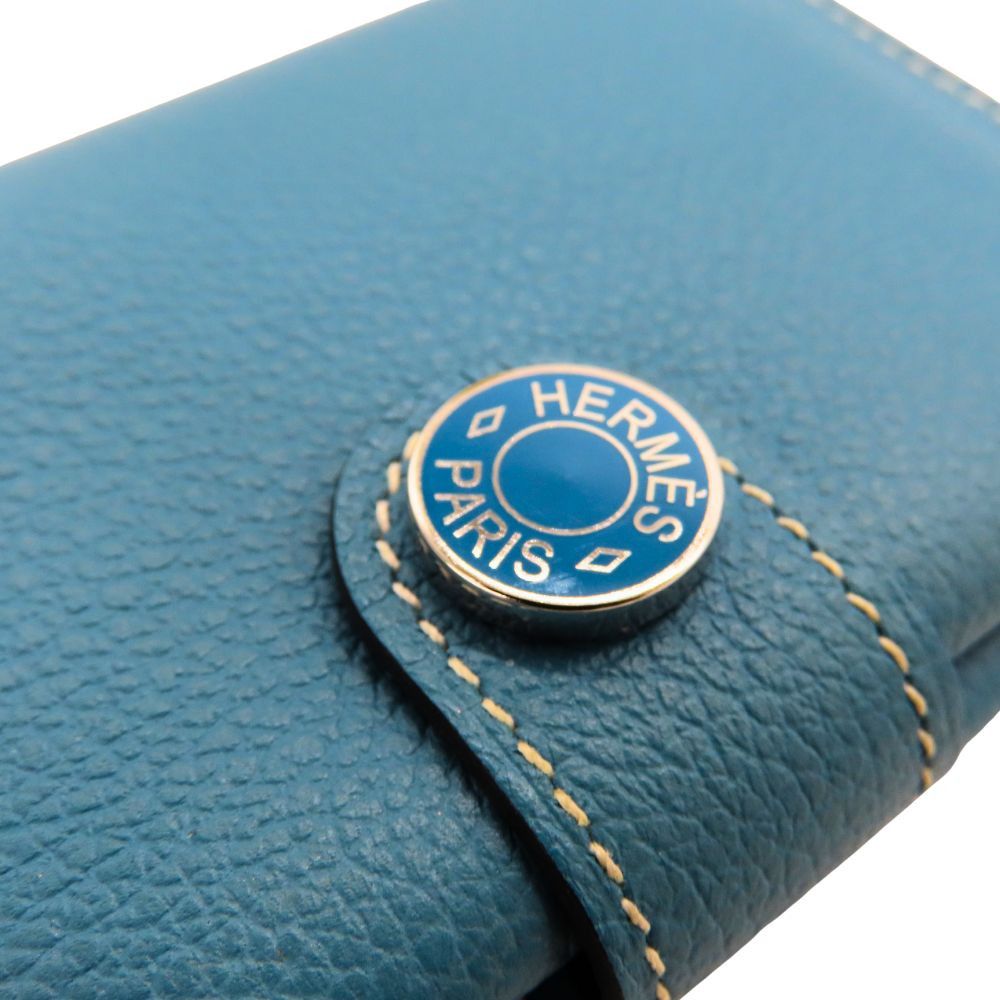Hermes Hermes Hermes R.M.S Evercolor Card Case Leather Card Case Stamp B (2023) DUTY FREE for USA Size ONE SIZE - 7 Thumbnail