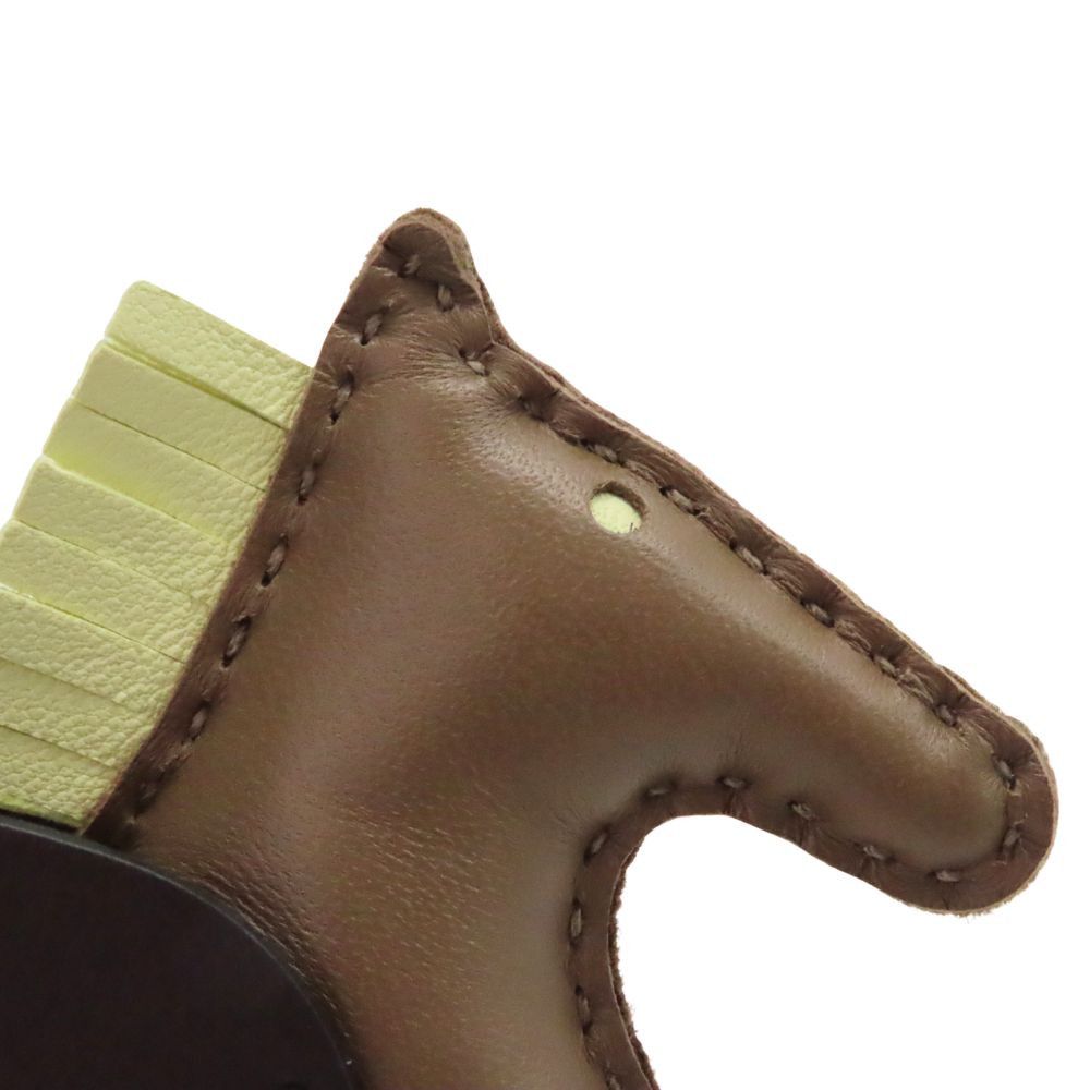 Hermes Hermes Hermes Rodeo Charm PM Pegasus Leather Bag Charm Leather Charm Stamp W (2024) DUTY FREE for USA Size ONE SIZE - 5 Thumbnail