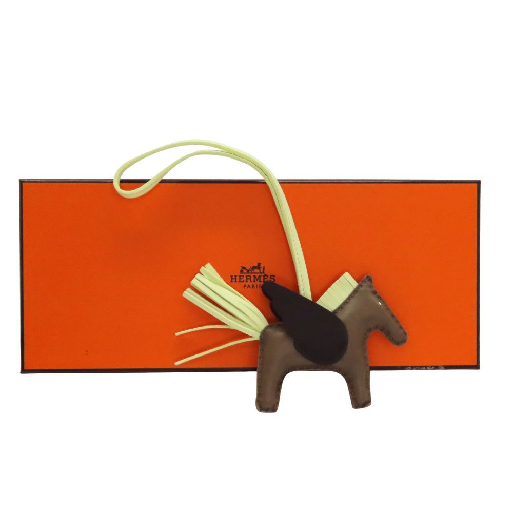 Hermes Hermes Hermes Rodeo Charm PM Pegasus Leather Bag Charm Leather Charm Stamp W (2024) DUTY FREE for USA Size ONE SIZE - 11 Thumbnail