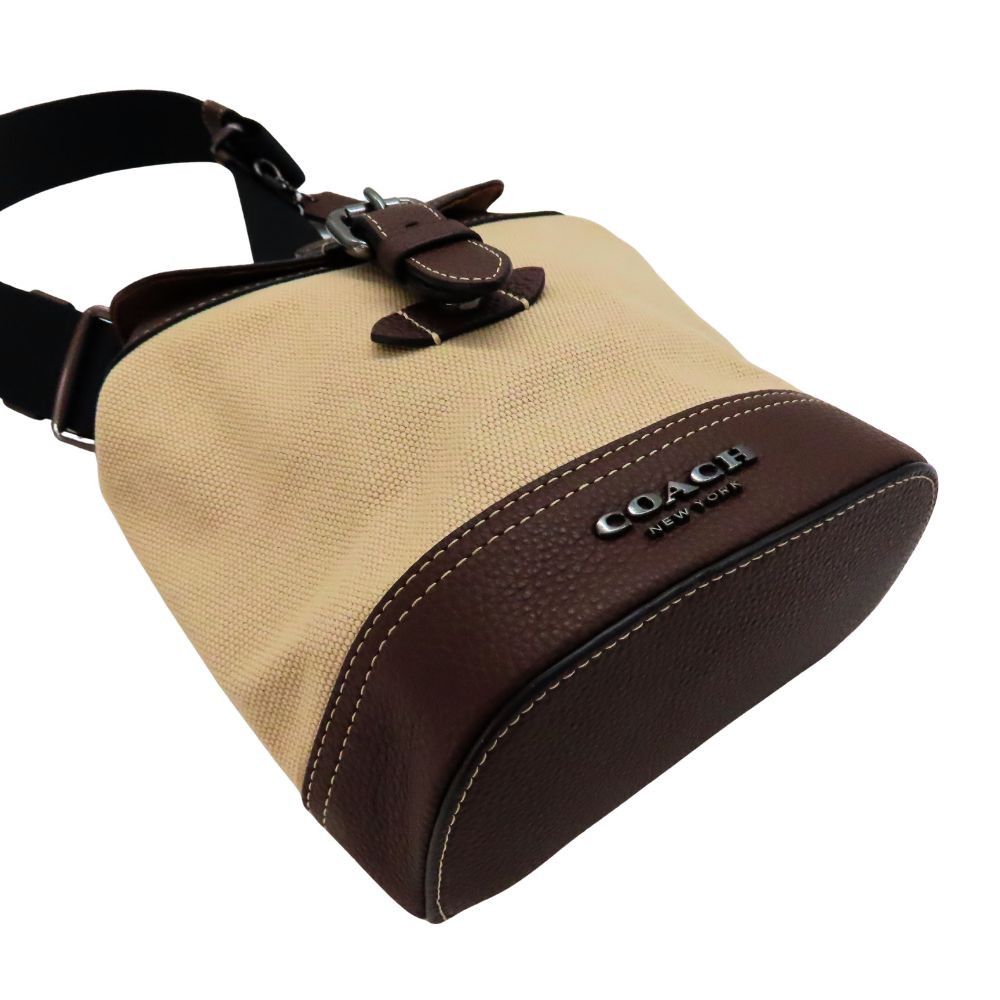 Coach Coach Coach Hudson Small Pack Canvas Leather Shoulder Bag Canvas Crossbody Bag CH074 DUTY FREE for USA Size ONE SIZE - 6 Thumbnail