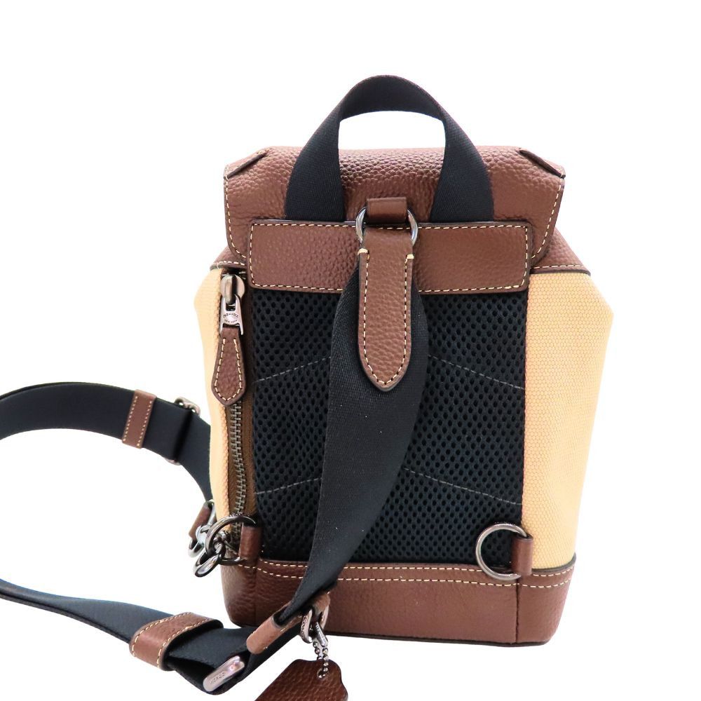 Coach Coach Coach Hudson Small Pack Canvas Leather Shoulder Bag Canvas Crossbody Bag CH074 DUTY FREE for USA Size ONE SIZE - 4 Thumbnail