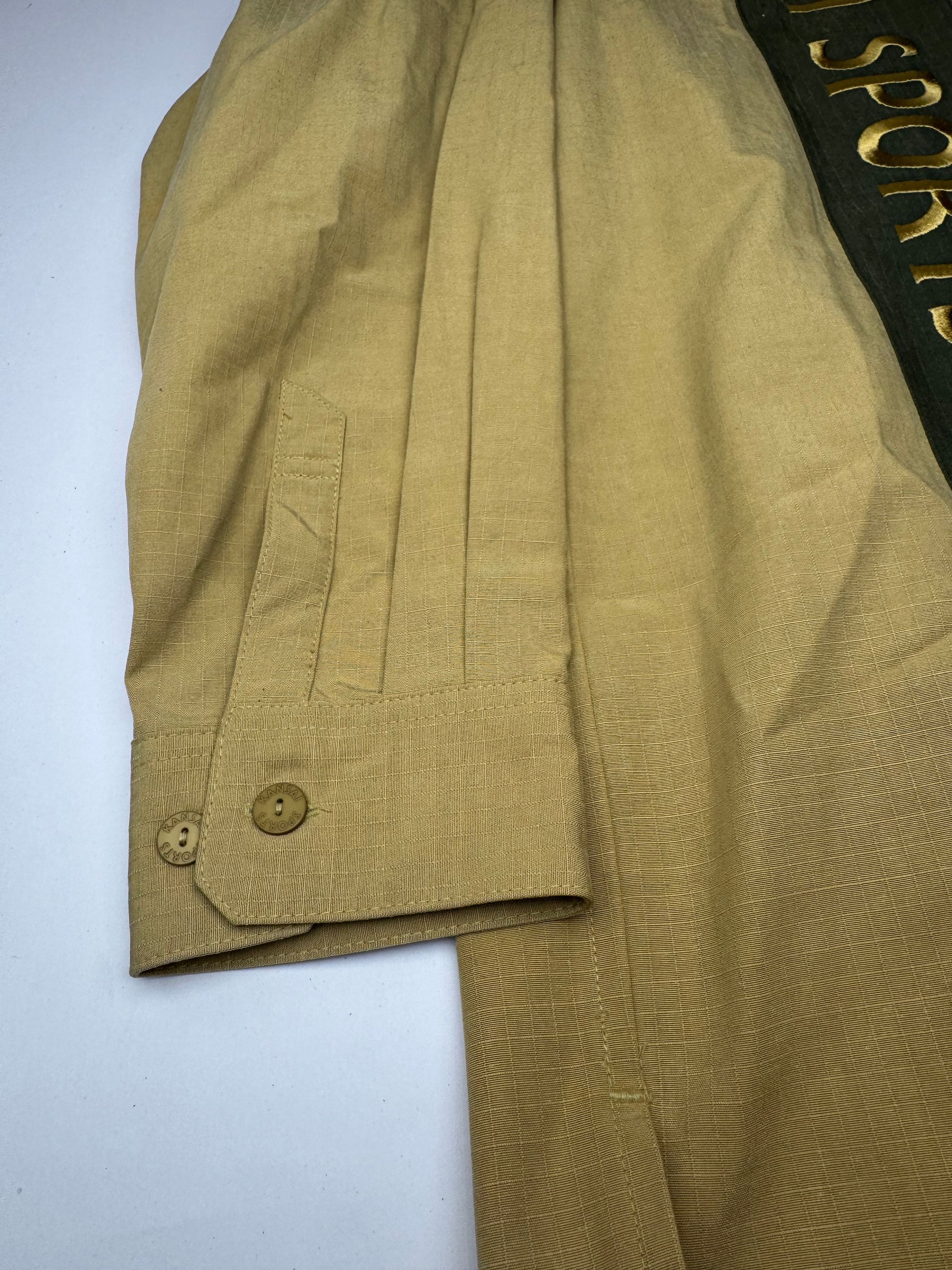 Kansai Yamamoto Vintage Shirt Yellow Black L Size L / US 10 / IT 46 - 8 Thumbnail