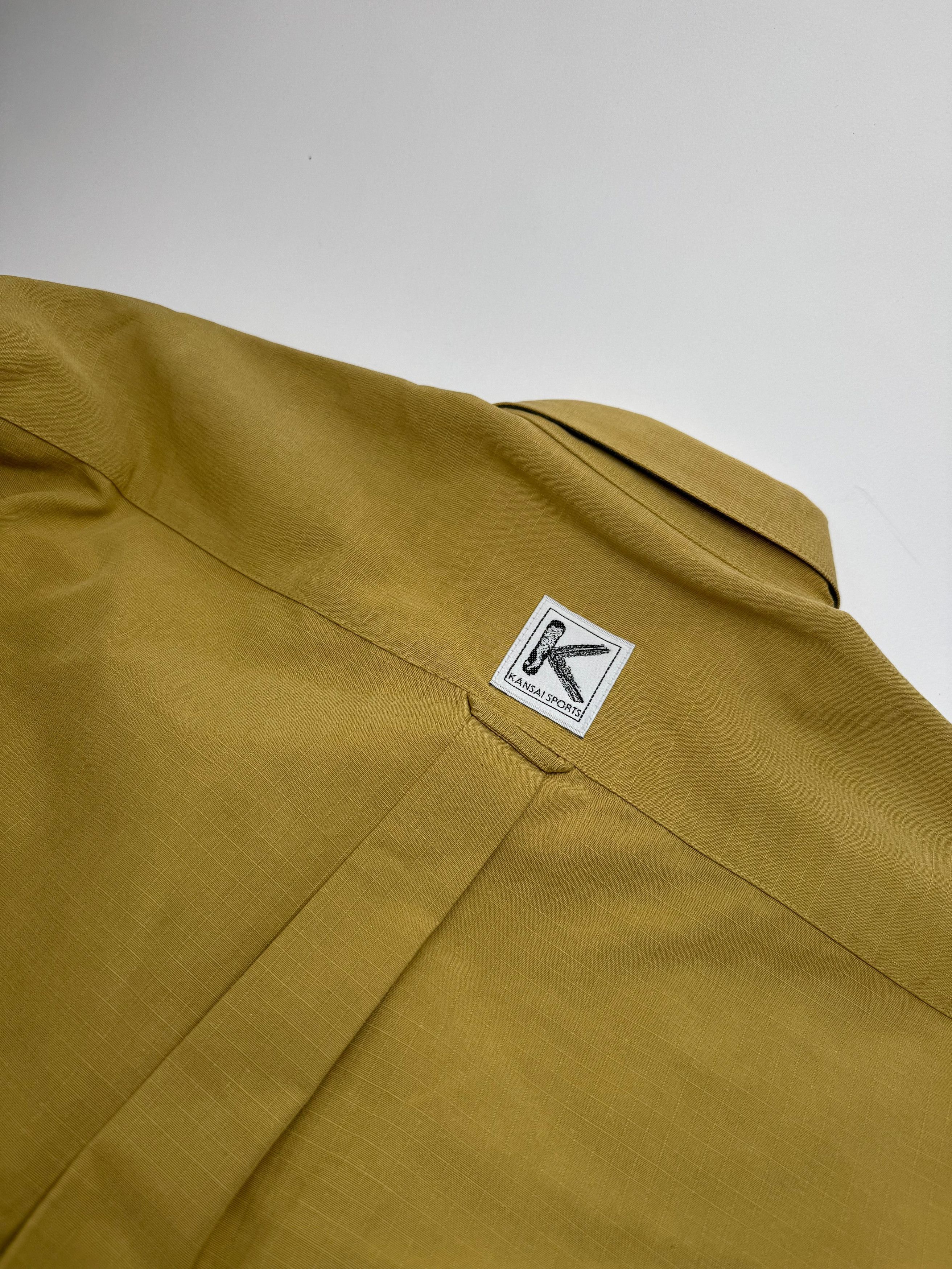Kansai Yamamoto Vintage Shirt Yellow Black L Size L / US 10 / IT 46 - 12 Thumbnail