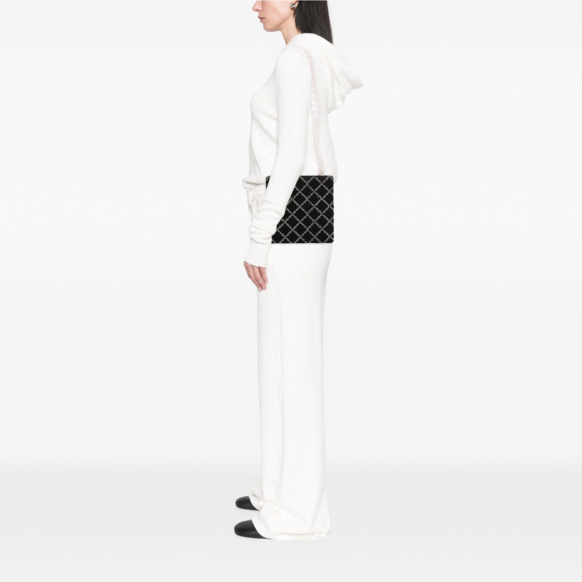 Chanel Chanel Tweed and Resin Zipped Chain Shopping Bag Size ONE SIZE - 10 Thumbnail