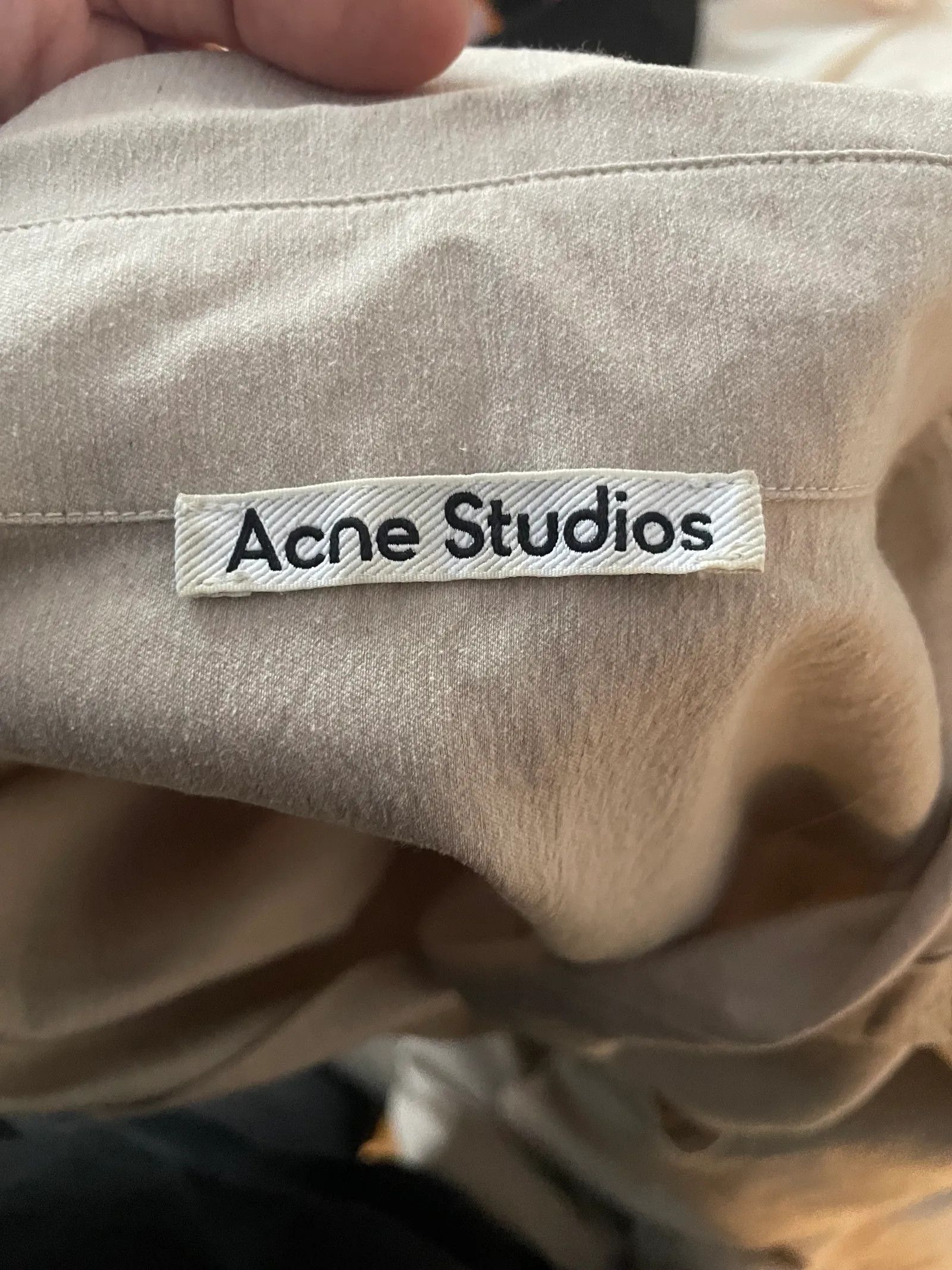Acne Studios Acne Studios Shirt Size S / US 4 / IT 40 - 3 Thumbnail