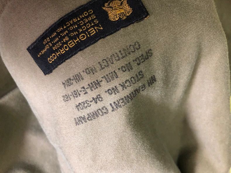 Neighborhood NEIGHBORHOOD Olive Embroidered Jacket L - dmc Size US L / EU 52-54 / 3 - 7 Thumbnail