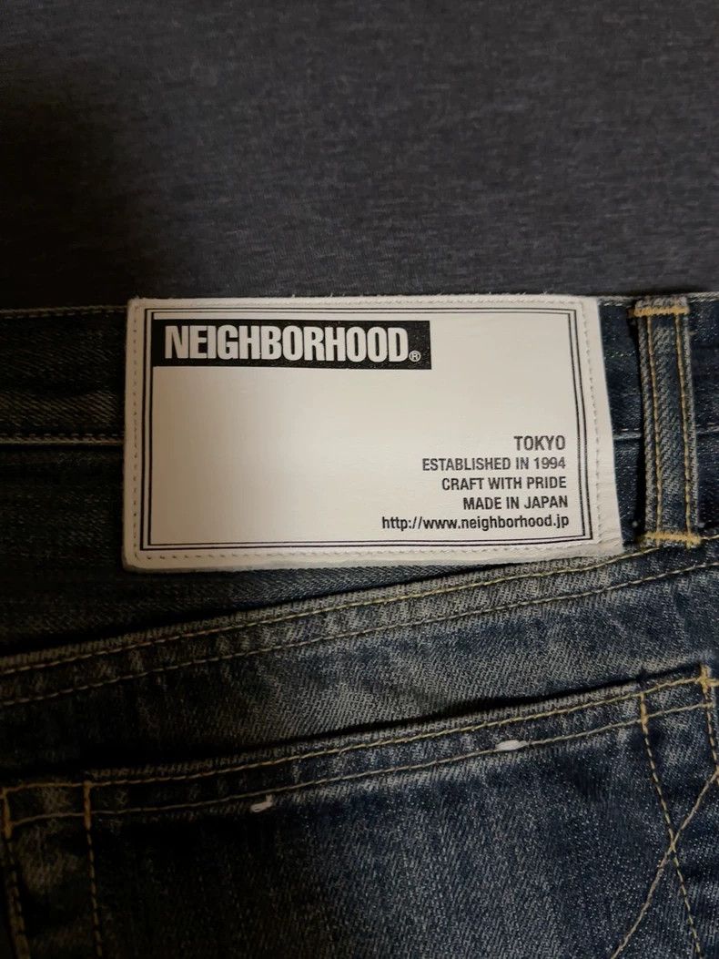 Neighborhood NBHD DP NARROW INDIGO Denim Jeans - dmc Size US 32 / EU 48 - 3 Thumbnail
