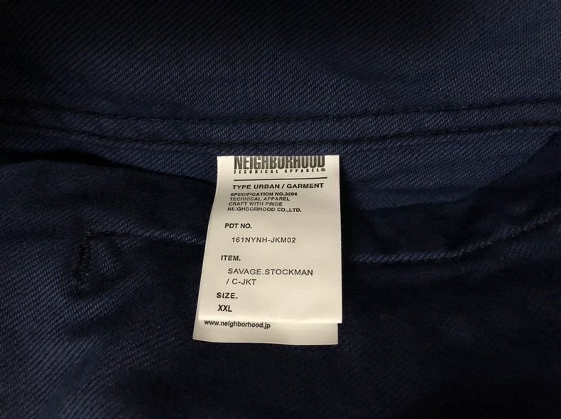 Neighborhood Neighborhood Denim Jacket - dmc Size US XL / EU 56 / 4 - 8 Thumbnail