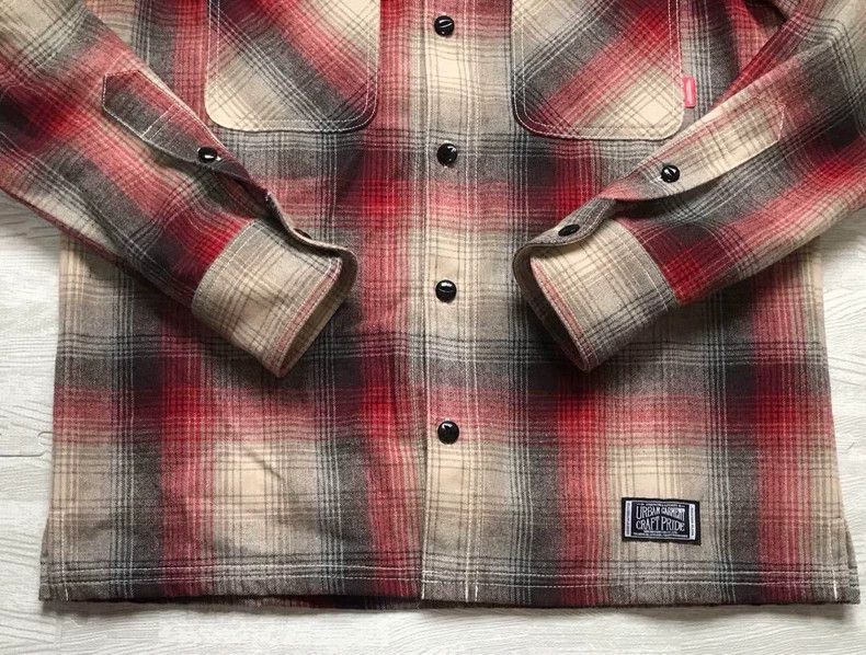 Neighborhood Neighborhood 09AW Wool Check Shirt S - dmc Size US S / EU 44-46 / 1 - 6 Thumbnail