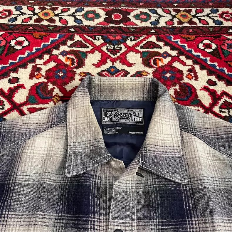 Neighborhood Neighborhood 09AW Wool Shirt L - dmc Size US L / EU 52-54 / 3 - 6 Thumbnail