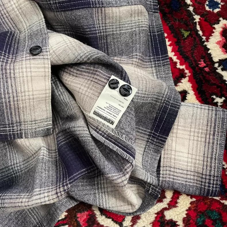 Neighborhood Neighborhood 09AW Wool Shirt L - dmc Size US L / EU 52-54 / 3 - 7 Thumbnail