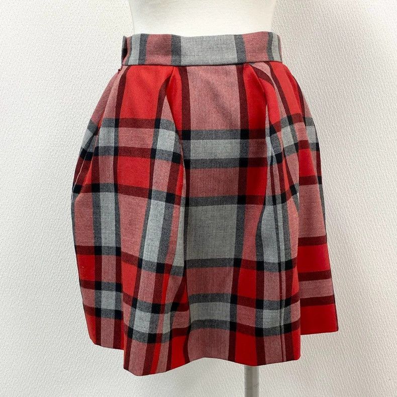 Vivienne Westwood Vivienne Westwood Red Plaid Wool Skirt - dmc Size US 31 - 2 Thumbnail