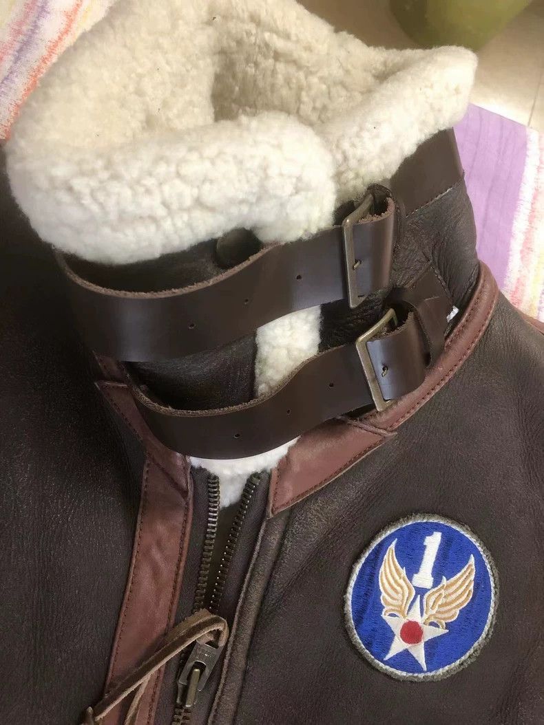 Neighborhood NEIGHBORHOOD B-3 Shearling Leather Vest - dmc Size US L / EU 52-54 / 3 - 2 Thumbnail