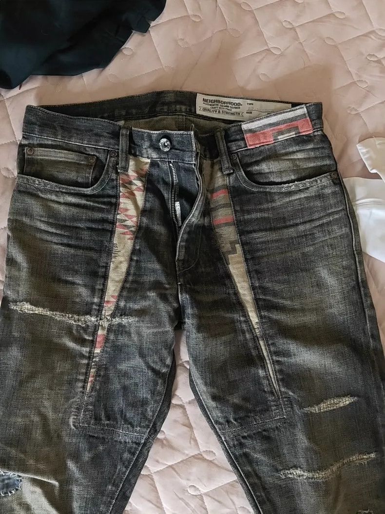 Neighborhood NBHD Limited Edition Denim Jeans - dmc Size US 29 - 2 Thumbnail